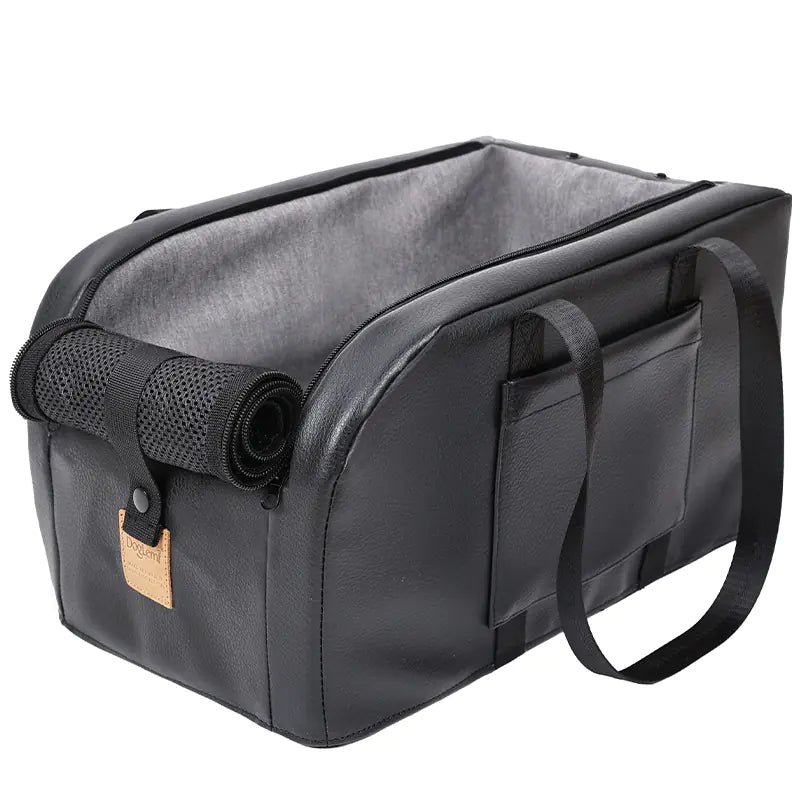 Portable Pet Car Seat with Cushion for Cats and Dogs