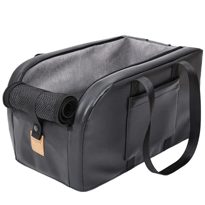 Portable Pet Car Seat with Cushion for Cats and Dogs